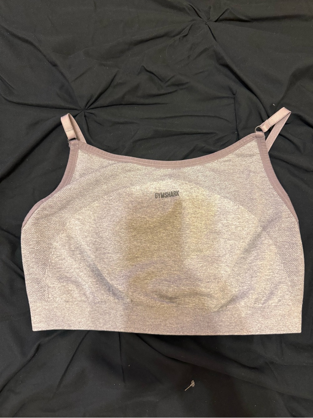 Gymshark Dusty Pink Seamless High-Neck Sports Bra